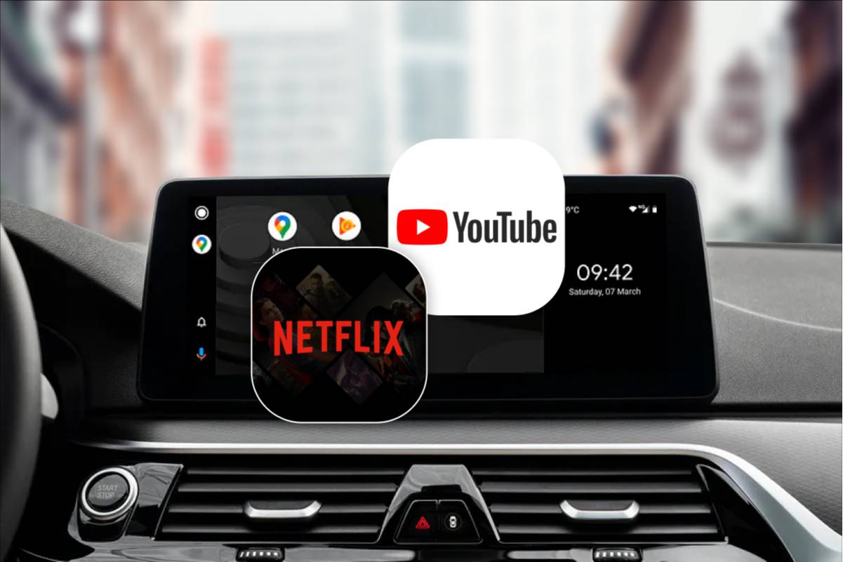 Watch  & Netflix on Android Auto with these easy hacks