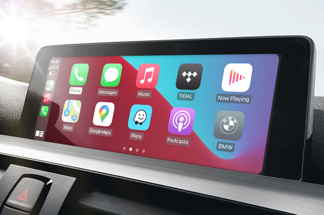 2021 BMW 3 Series Connect to Apple CarPlay 