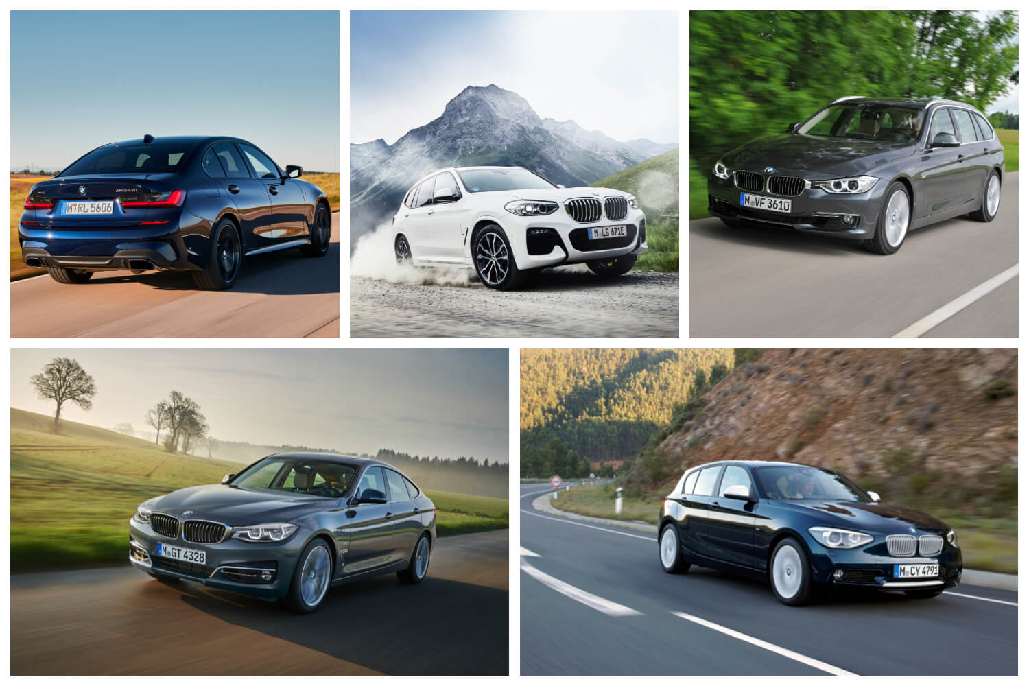 2016 BMW model: BMW 1, 2, 3, 4, 5, 6, 7, X, I SERIES, Compare models 