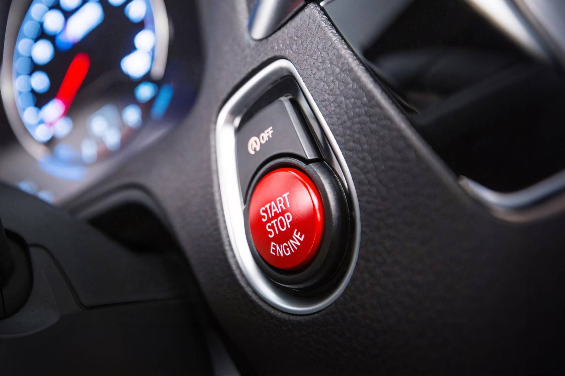 BMW Start/Stop Button Red for BMW F2x, F3x, and F8x